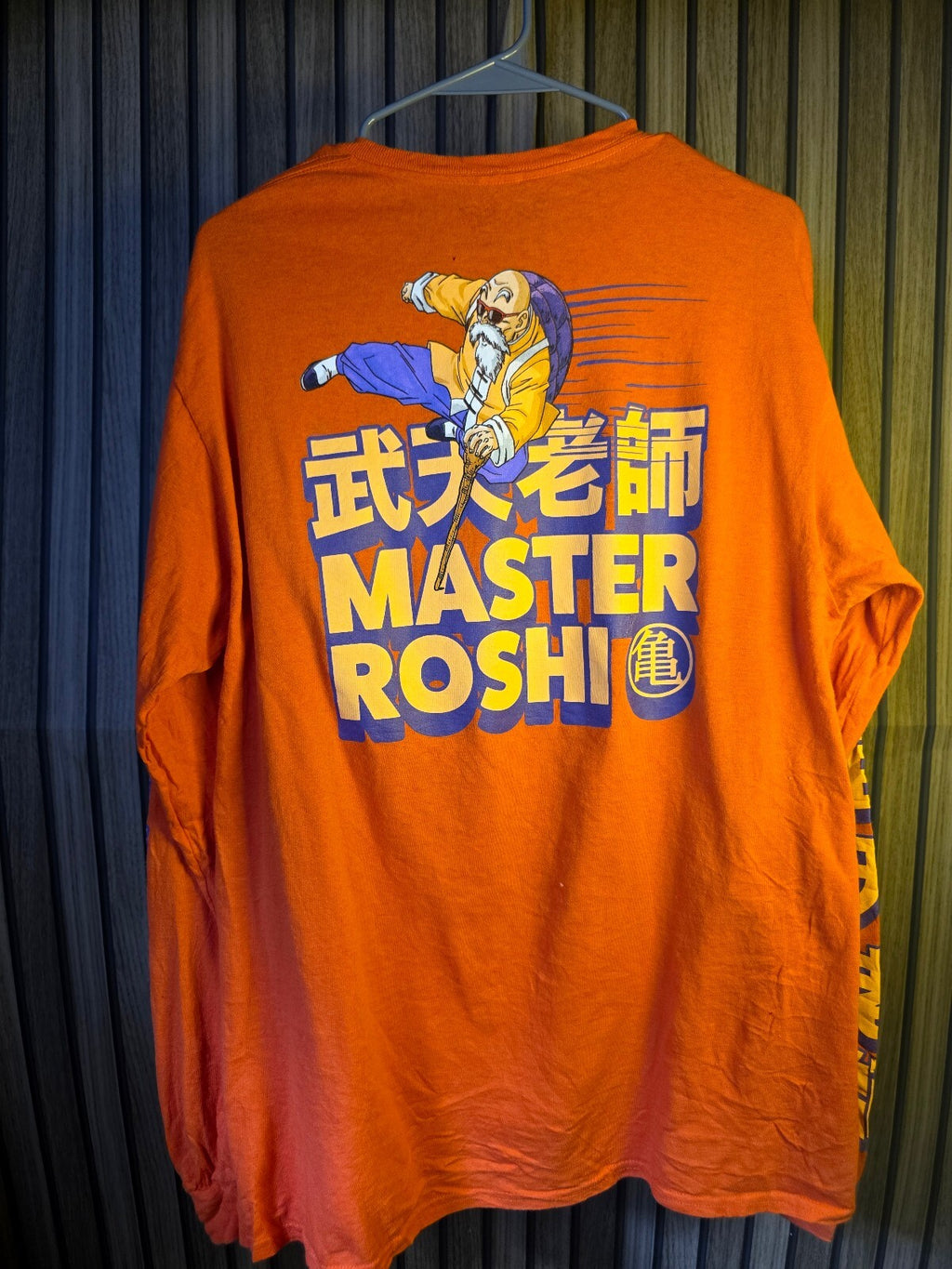 Dragon Ball Z Master Roshi Long Sleeve T-Shirt Orange L