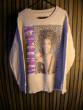 Whitney Houston Sweatshirt Beige XS Vintage Graphic