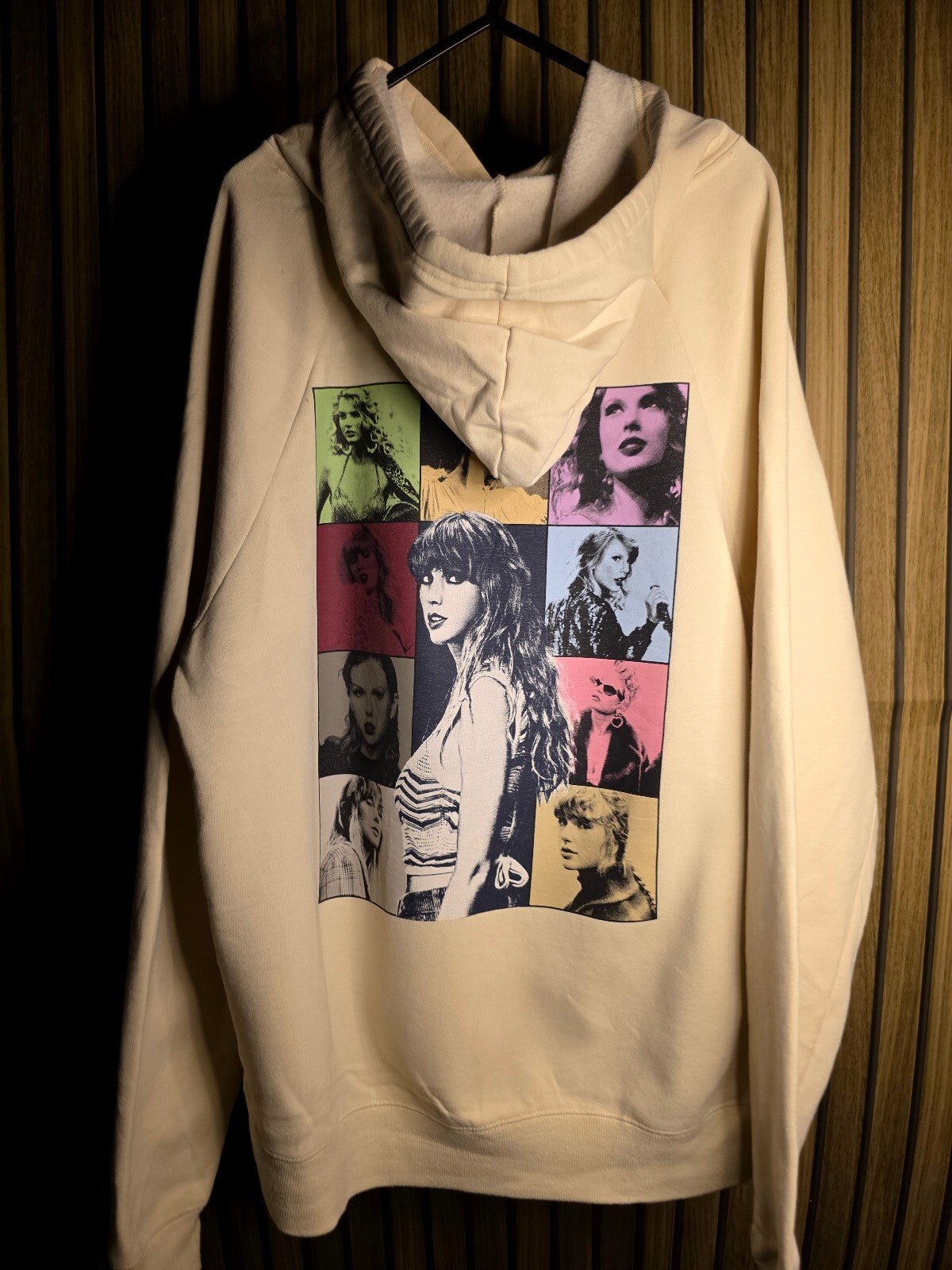 Taylor Swift The Eras Tour Hoodie Cream Size Small