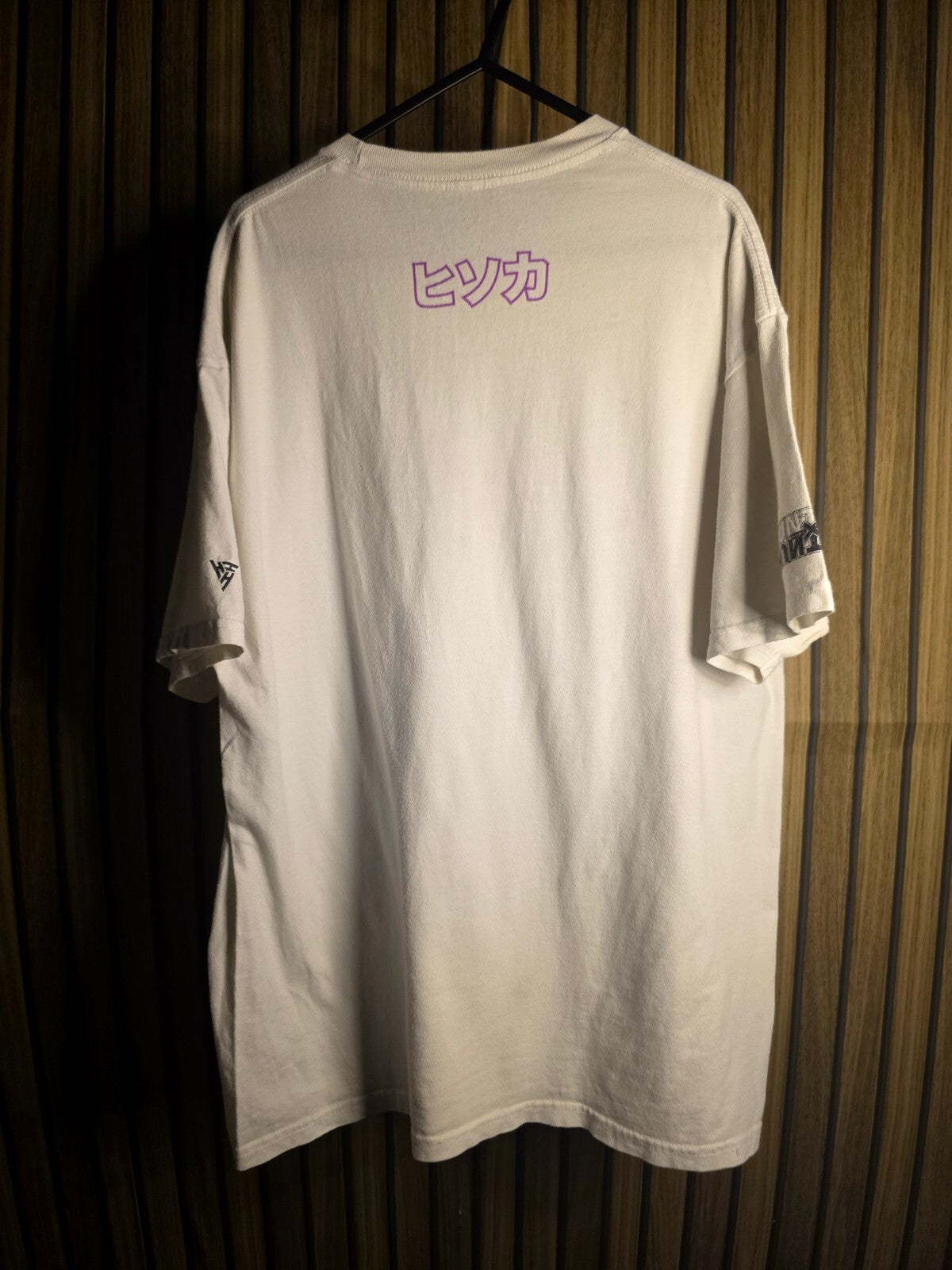 Hunter x Hunter Graphic T-shirt Anime Eyes Print Cream Large