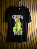 Next Level Queen Naija Graphic T-Shirt Black Size Regular Small