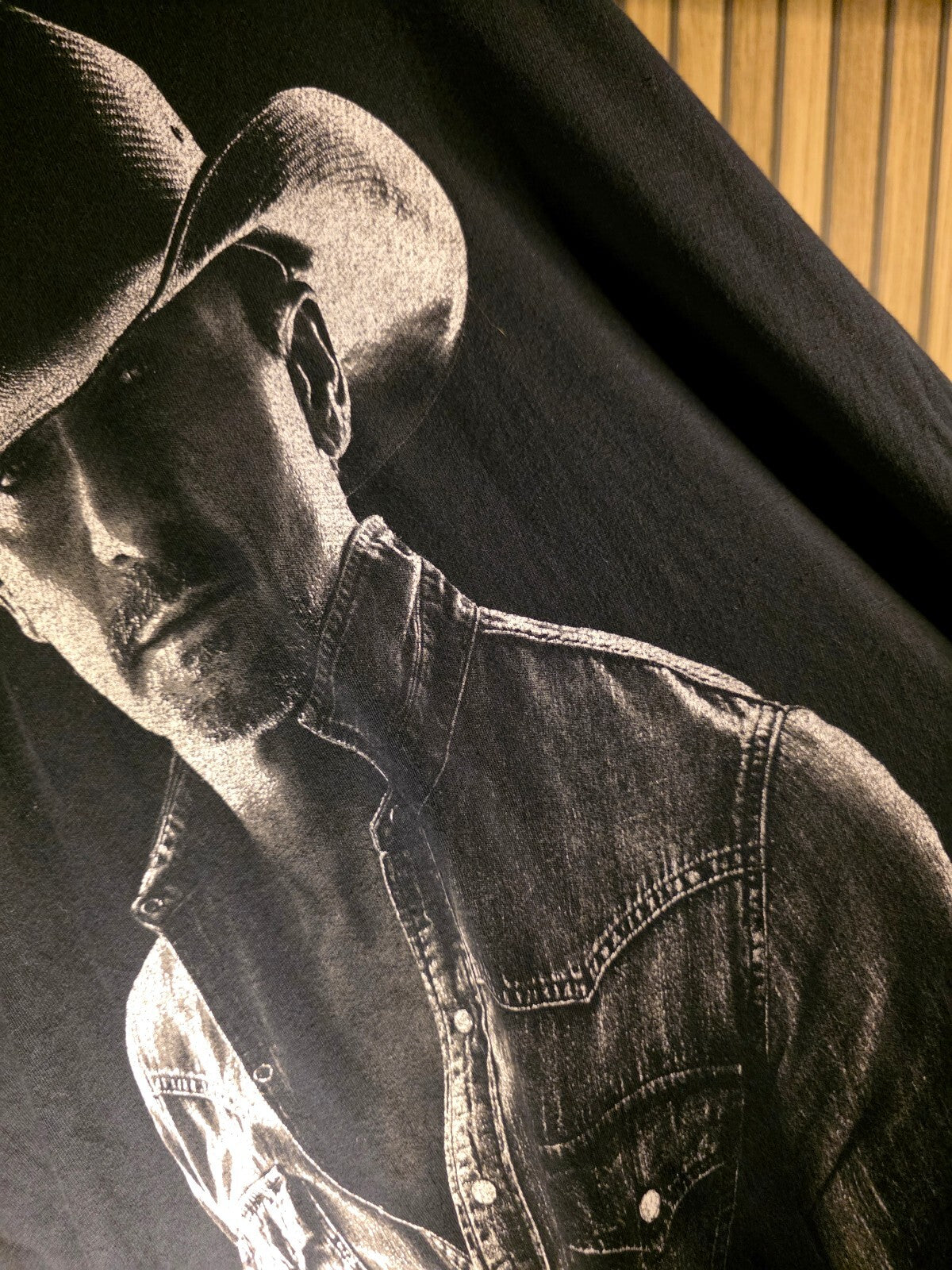 Tim McGraw Tour Graphic T-Shirt Black Medium