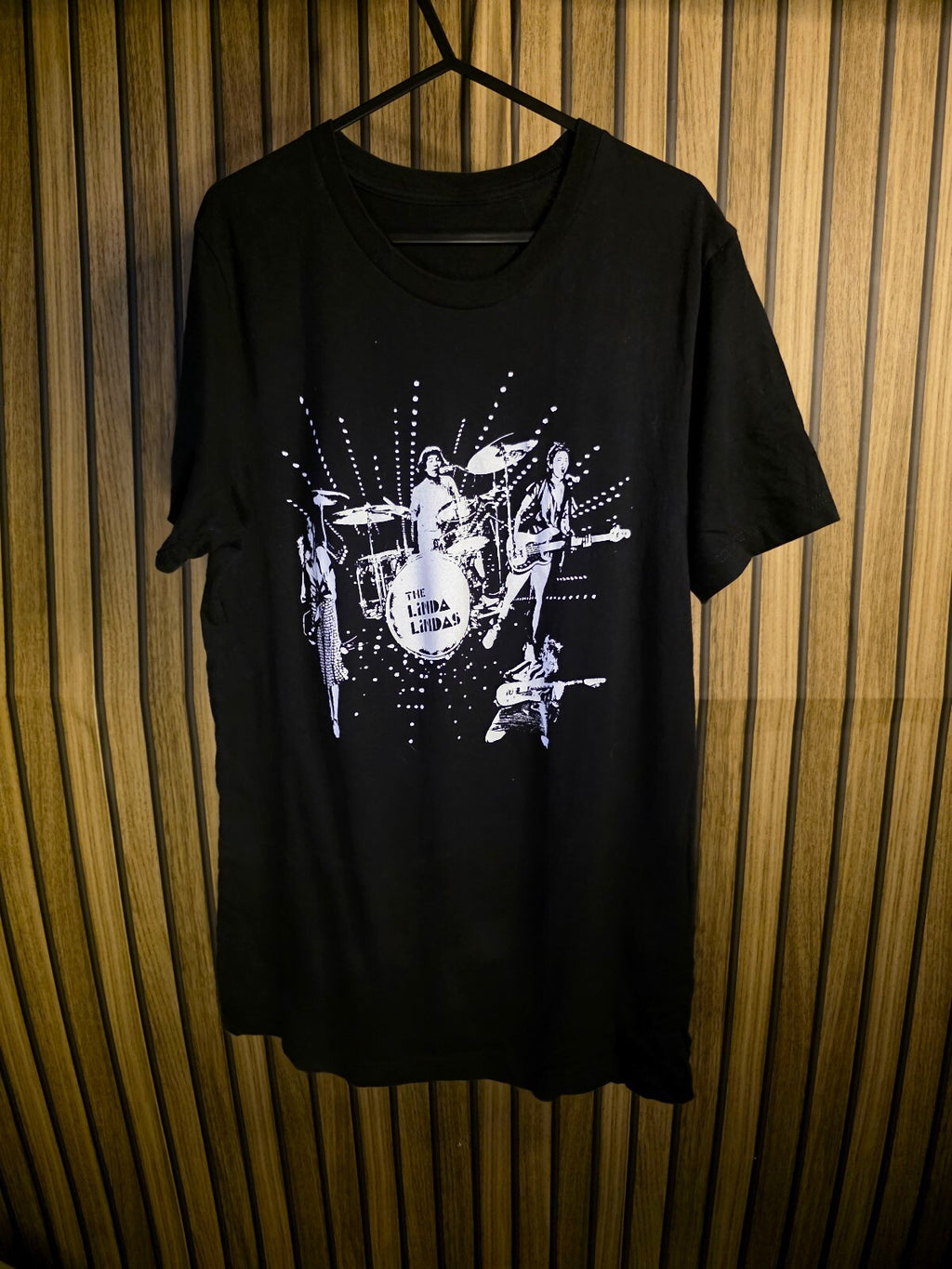 The Linda Lindas Band Graphic Black T-Shirt Unisex Medium