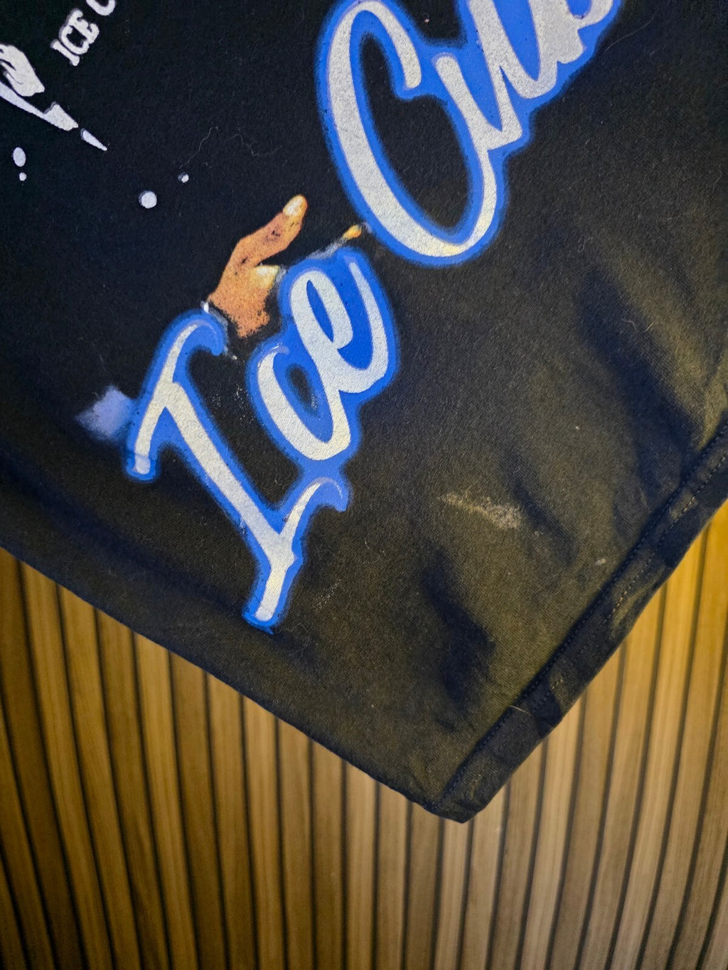 Ice Cube Graphic T-Shirt Black Small