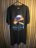 Pink Floyd The Dark Side of the Moon Graphic Black T-Shirt Medium