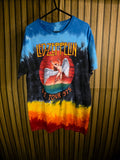 Led Zeppelin U.S. Tour 1975 Tie-Dye T-Shirt Multi Colour Medium