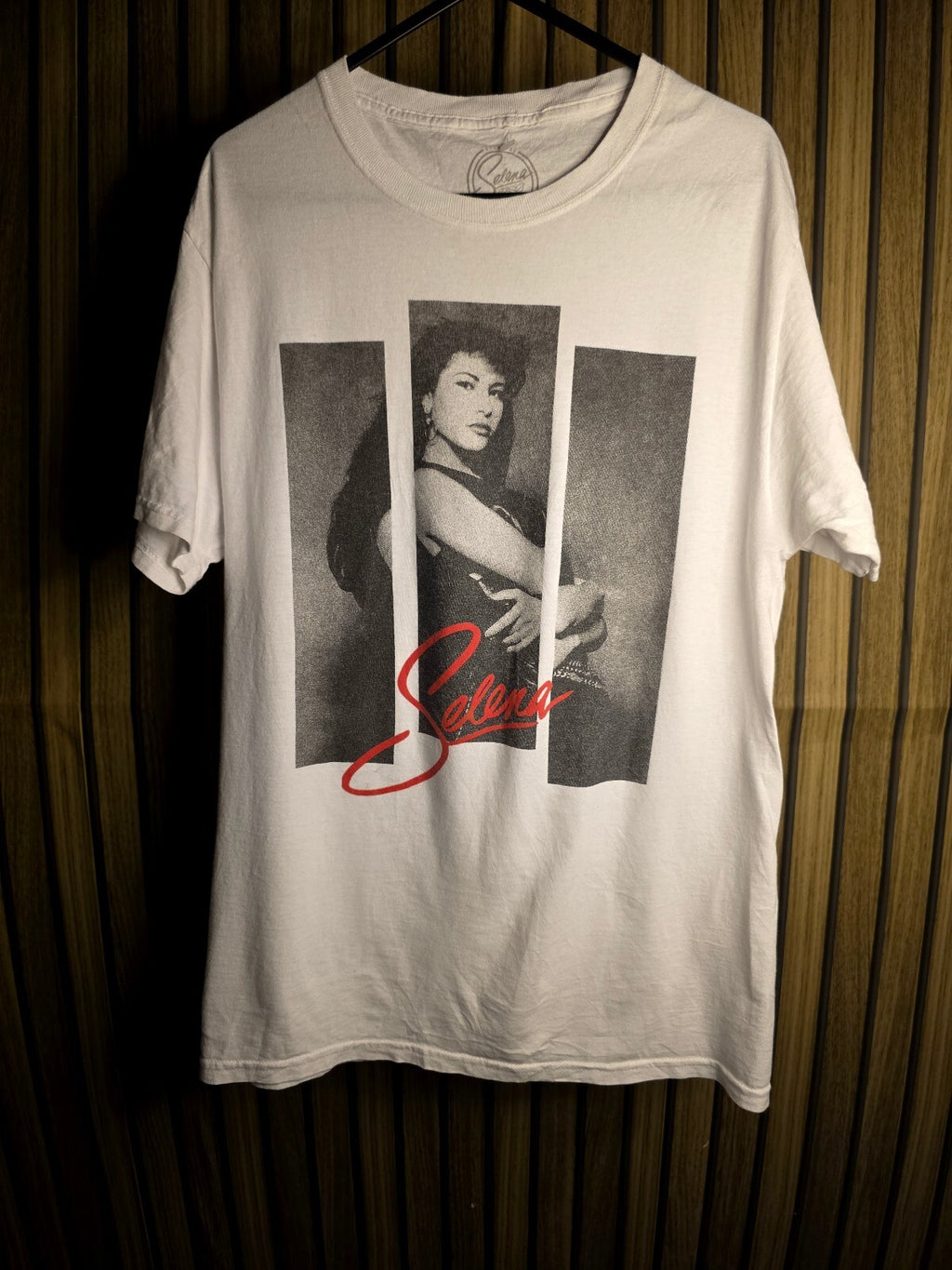 Selena Graphic T-Shirt White Small Vintage Style