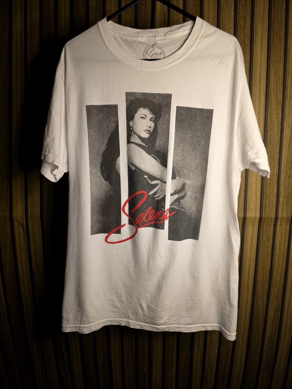 Selena Graphic T-Shirt White Small Vintage Style