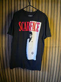 Scarface Movie Graphic T-Shirt Black Red White Size M