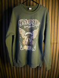 Originality Charleston Live Music Graphic Sweatshirt Green S