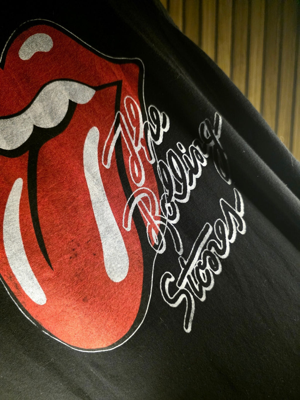 The Rolling Stones Black Tongue Logo T-shirt XS