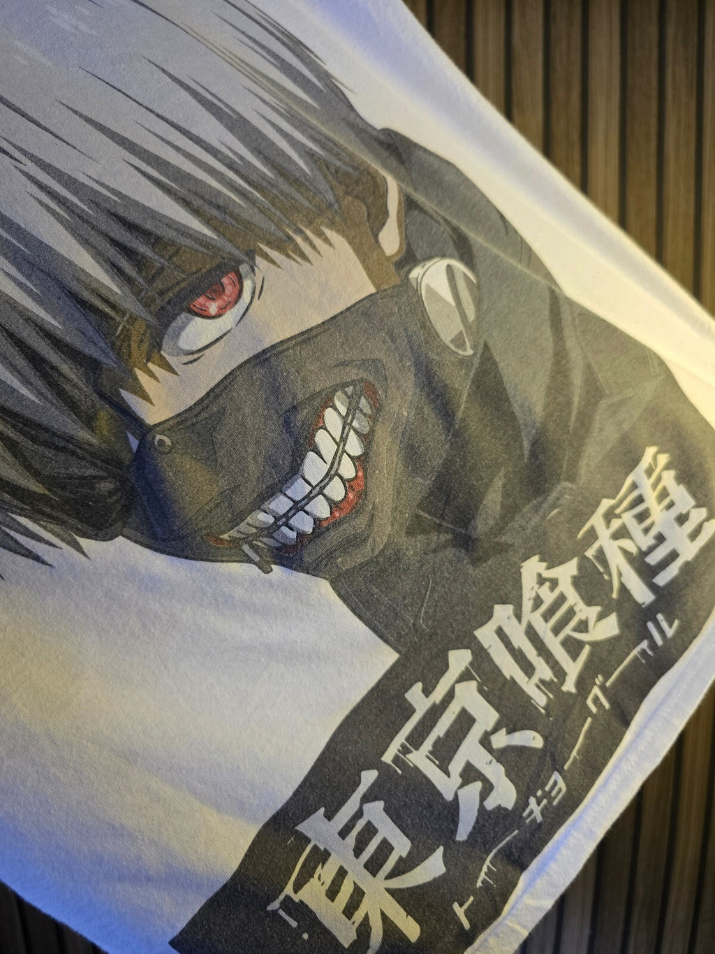 Funimation Tokyo Ghoul Kaneki Graphic T-Shirt White Size S