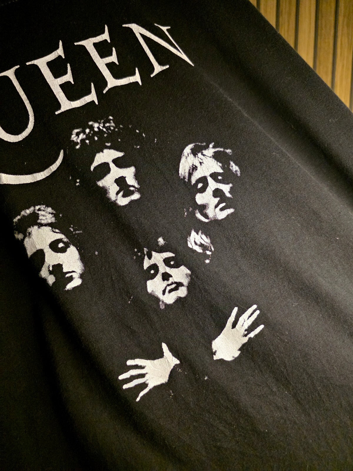 Queen Band Graphic T-Shirt Black XL