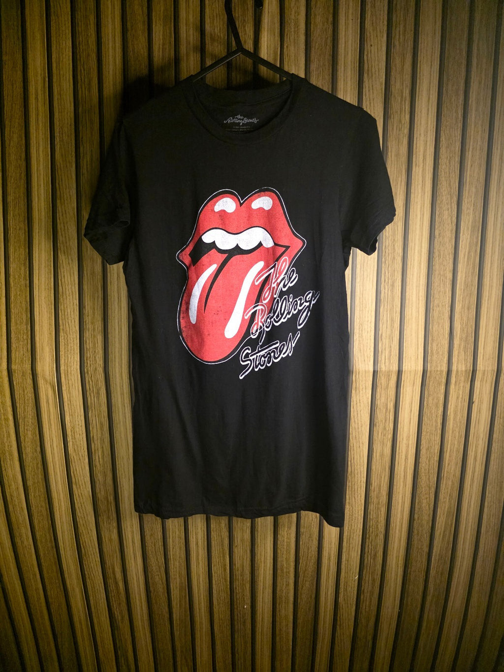The Rolling Stones Black Tongue Logo T-shirt XS
