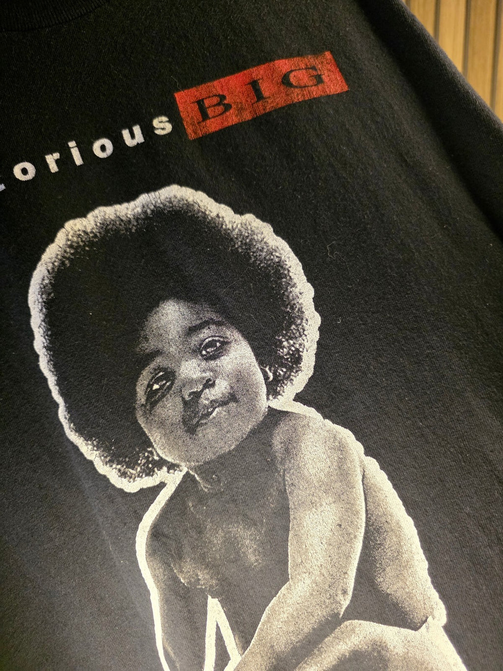 The Notorious B.I.G. Biggie Baby Graphic Black T-Shirt Unisex