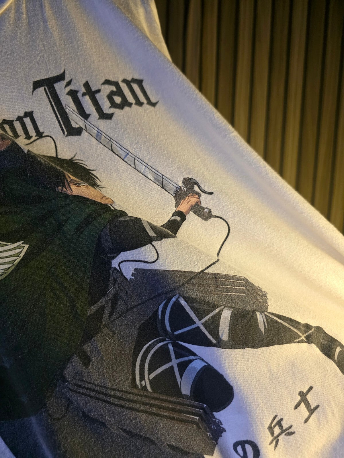Ripple Junction Attack on Titan Final Season Graphic T-Shirt White XL