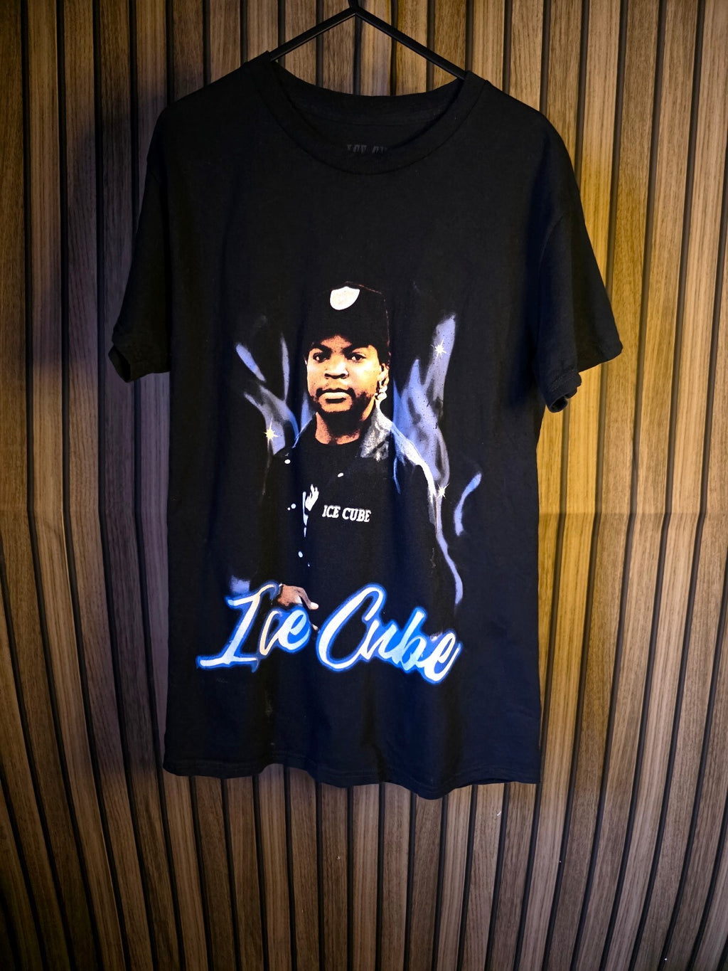 Ice Cube Graphic T-Shirt Black Small
