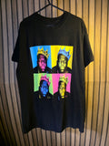 Notorious B.I.G. Pop Art Graphic T-Shirt Black Large