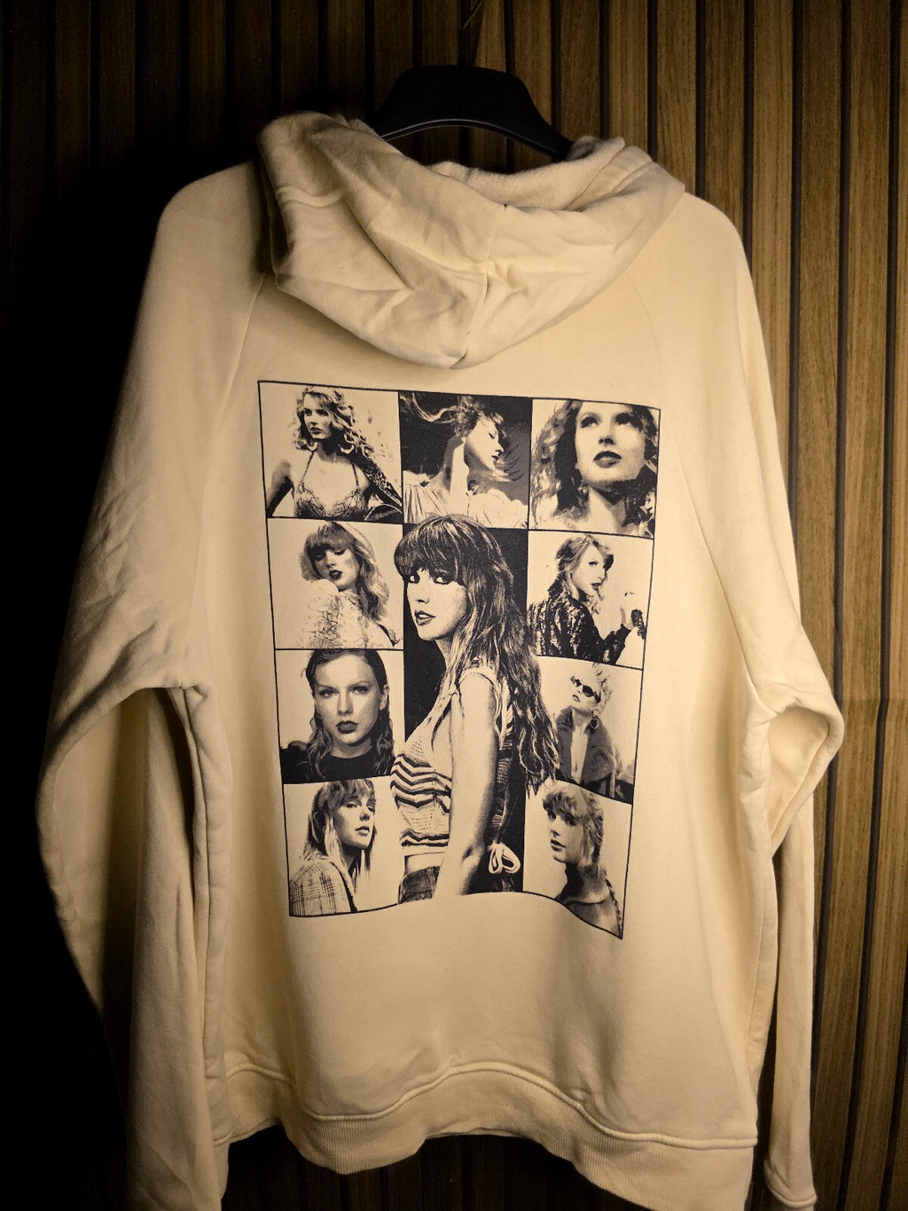 Taylor Swift The Eras Tour Hoodie Beige Medium