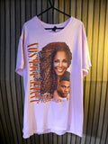 Janet Jackson Nelly Tour 2024 Graphic T-shirt Pink Unisex Size L