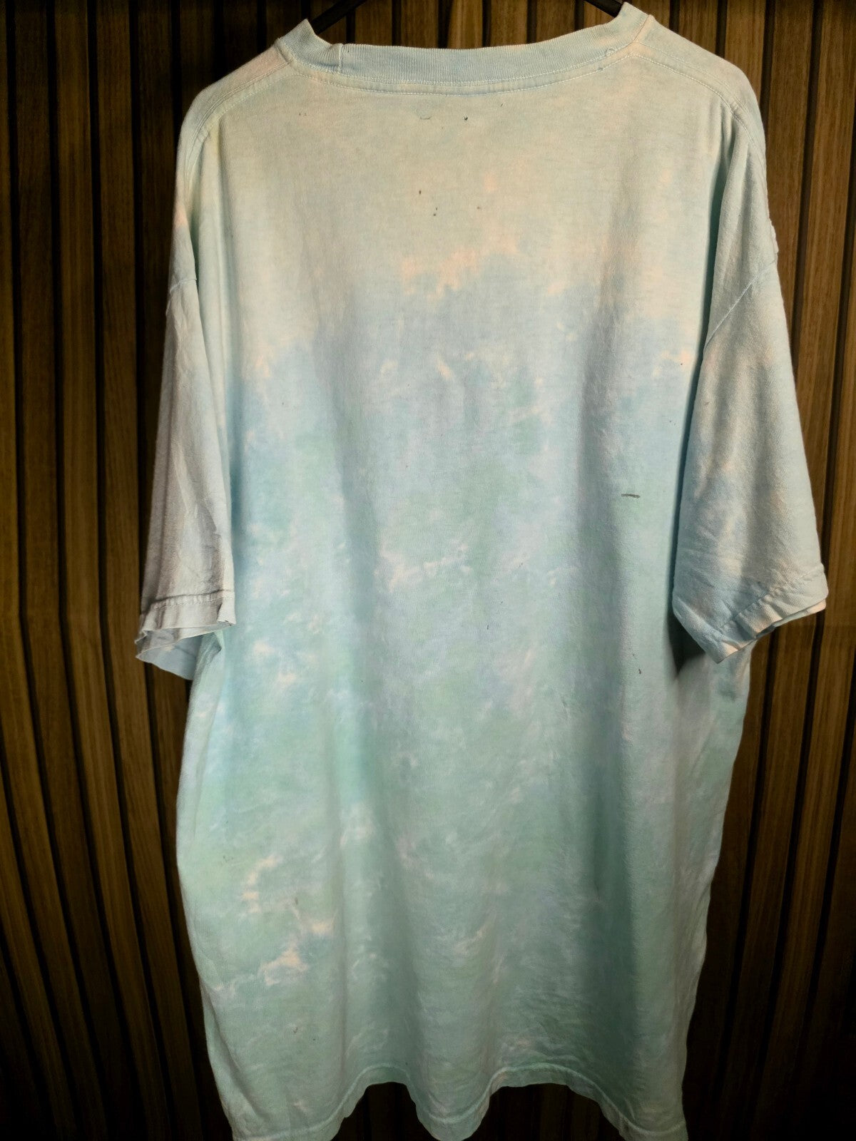 Vintage 1996 Liquid Blue Dolphin Graphic T-Shirt Blue Large