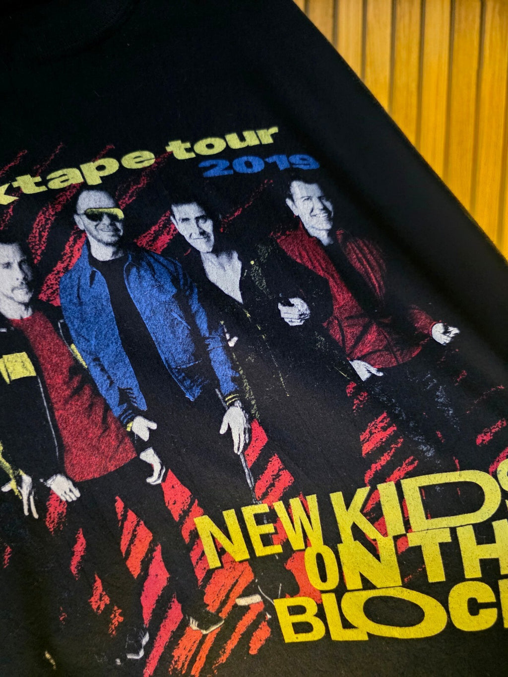 New Kids on the Block The Mixtape Tour 2019 Black Medium T-Shirt