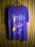 Purple Rain Prince Graphic T-Shirt Purple Medium