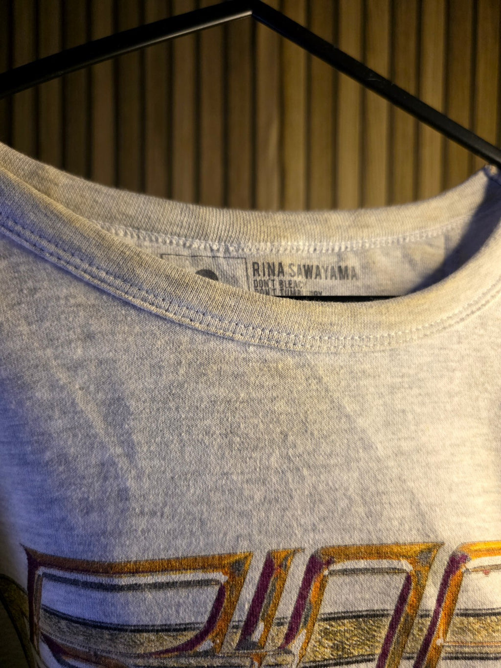 Rina Sawayama Sweatshirt Sawayama Graphic Print Grey Size S