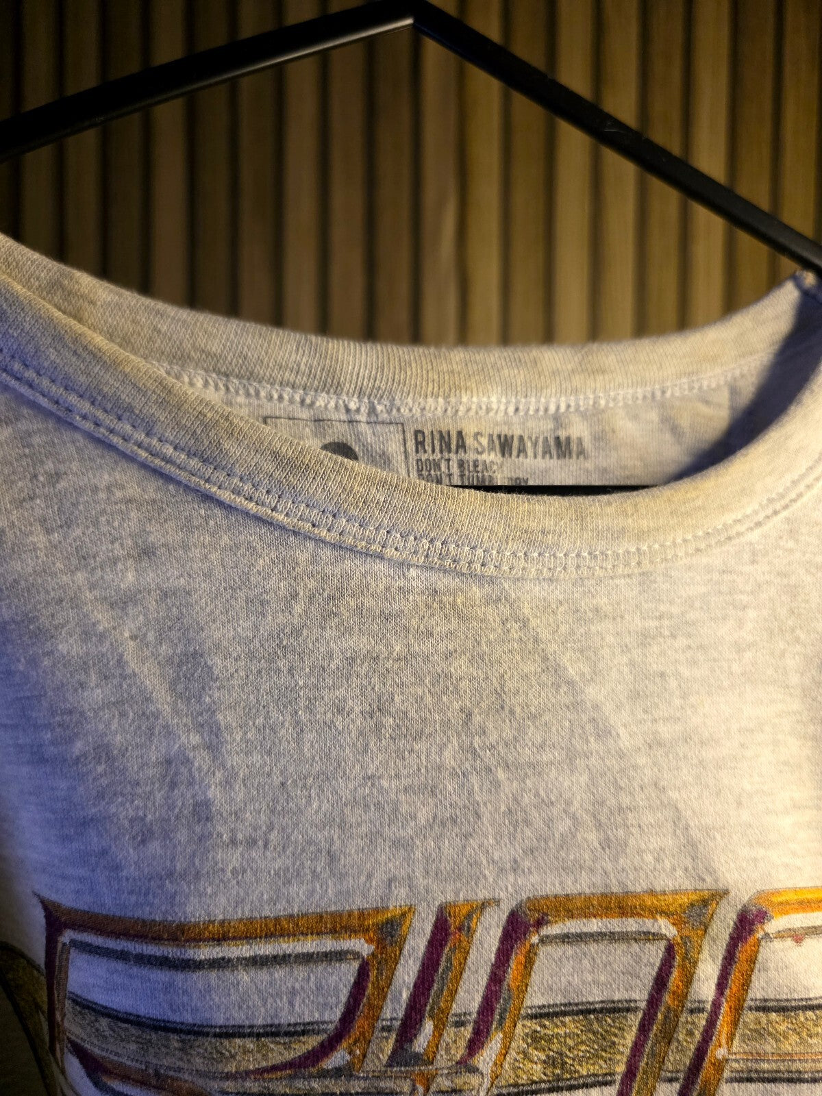 Rina Sawayama Sweatshirt Sawayama Graphic Print Grey Size S