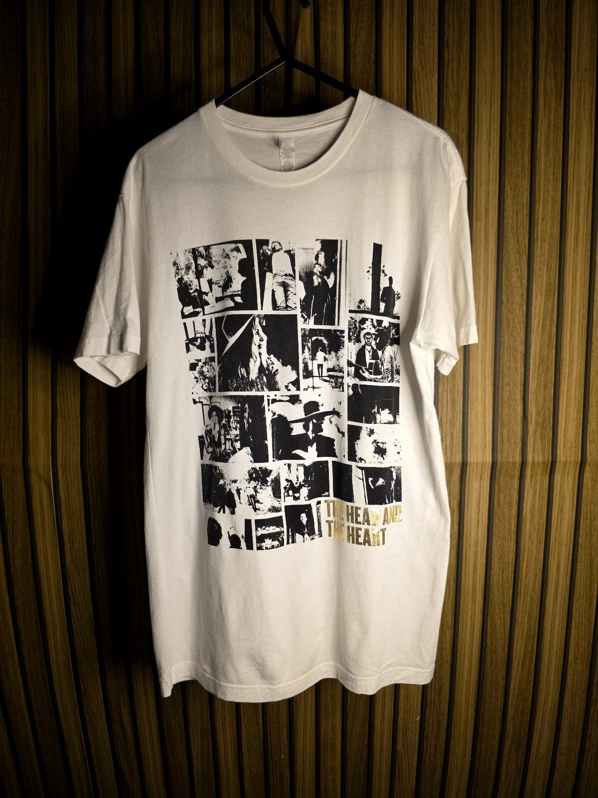 The Head and The Heart Graphic T-Shirt White Size S