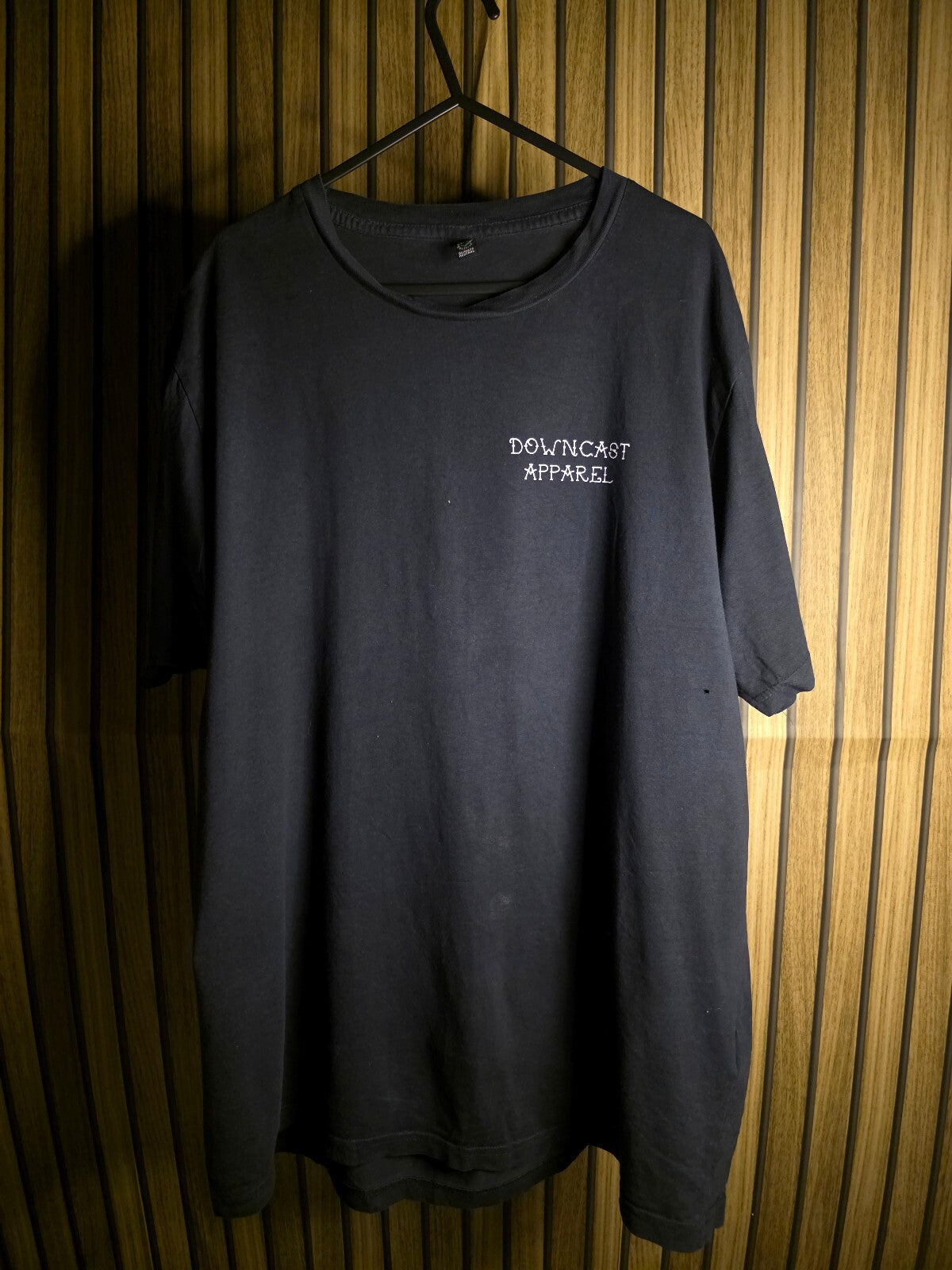 Downcast Apparel Skull Graphic Black T-Shirt XL