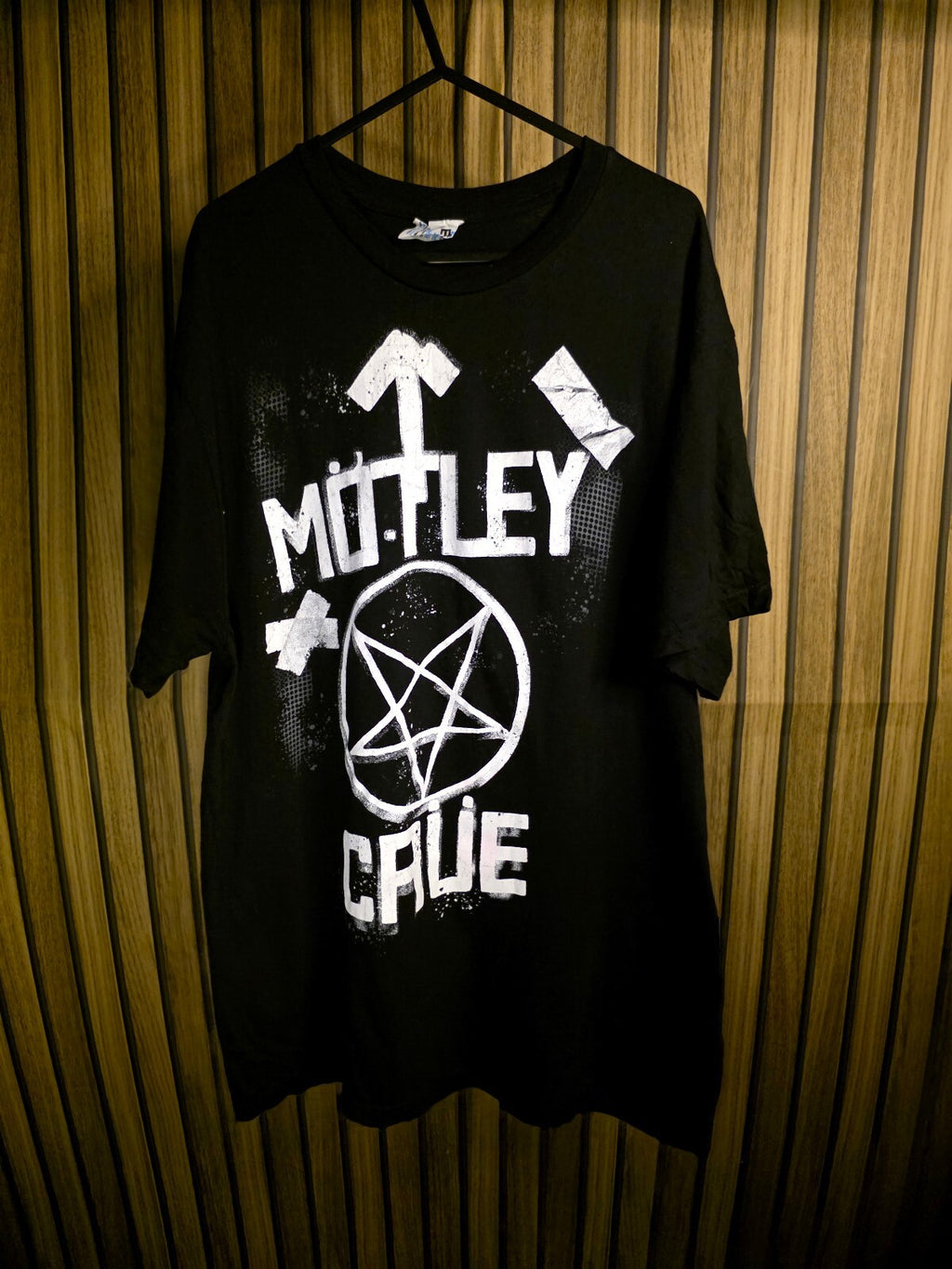 Motley Crue The Stadium Tour 2022 Black Graphic T-Shirt Size L