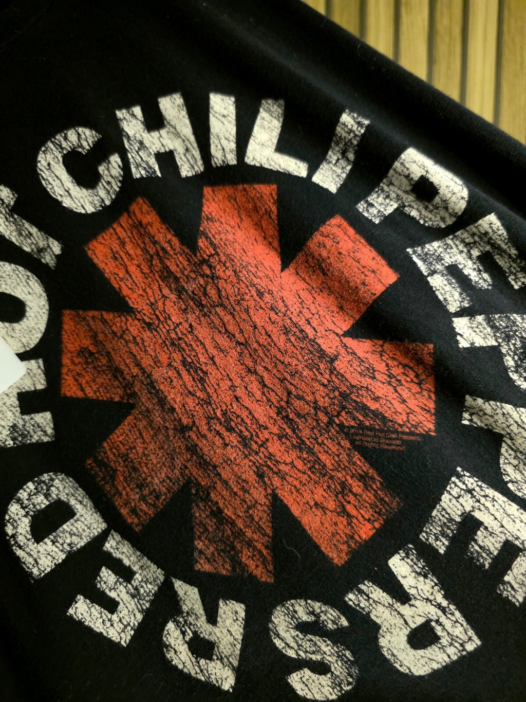 Red Hot Chili Peppers Graphic T-Shirt Black Size M