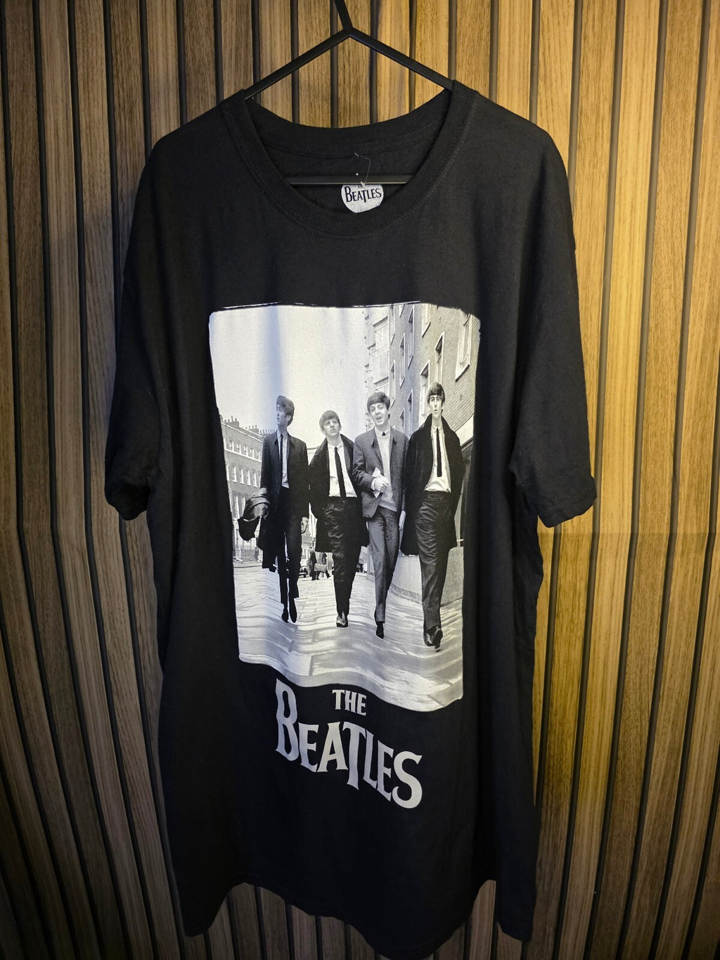 The Beatles Graphic T-Shirt Black XL Cotton