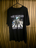 The Beatles Abbey Road Graphic T-Shirt Black Large