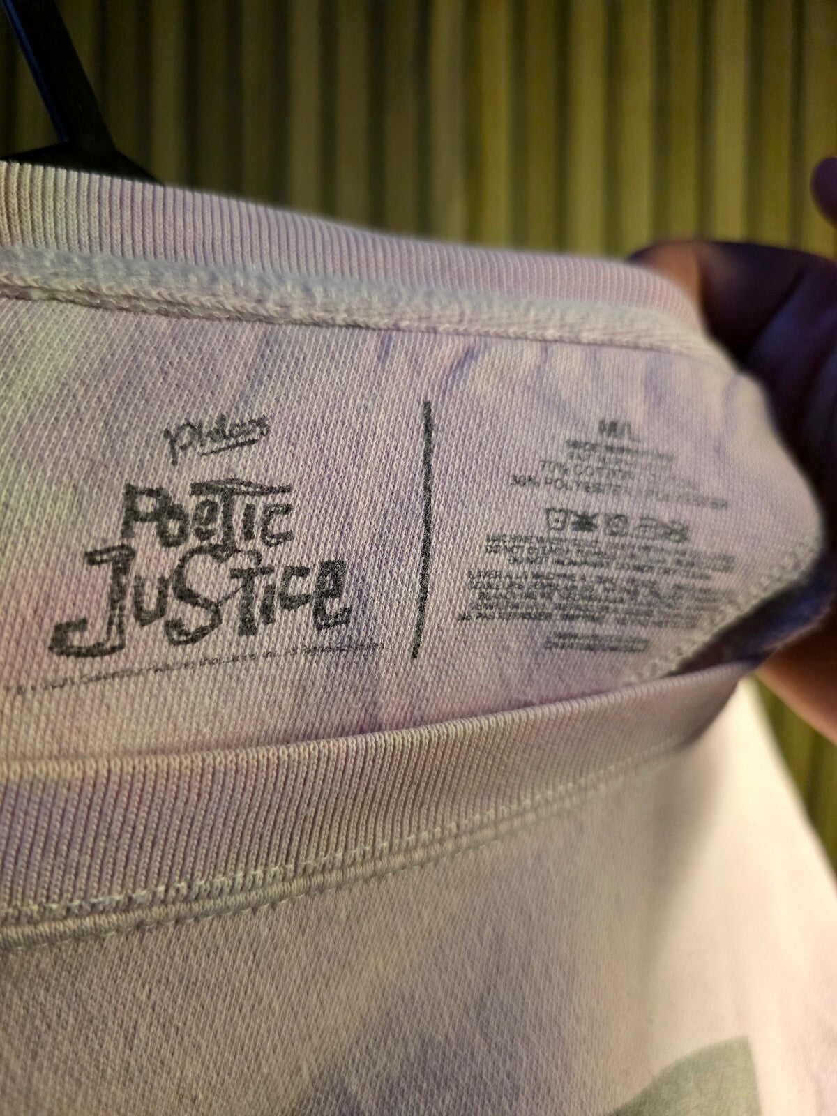 Poetic Justice South Central 1993 Graphic Sweatshirt Pink Medium