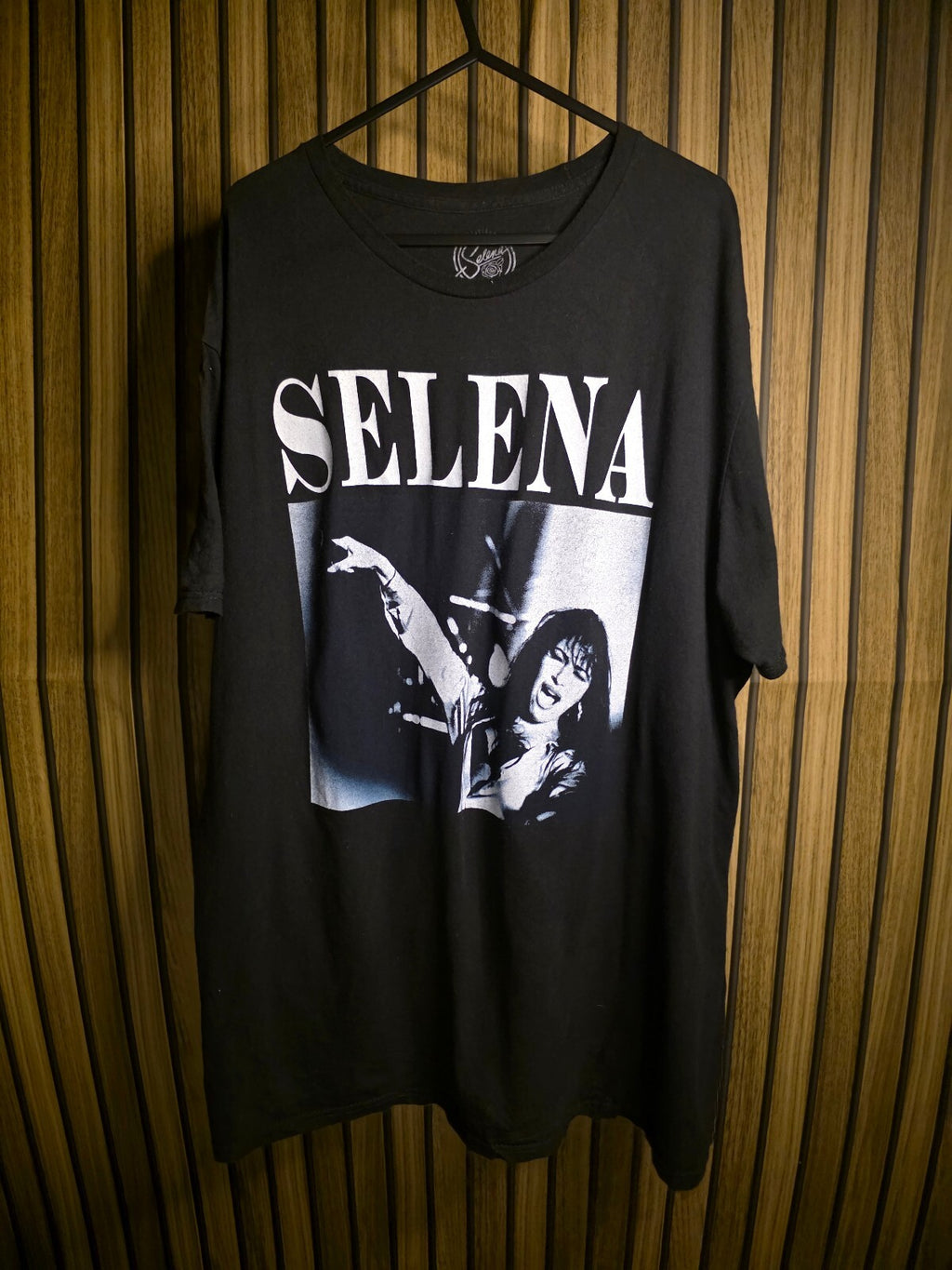 Selena Black Graphic T-Shirt XL Concert Tour