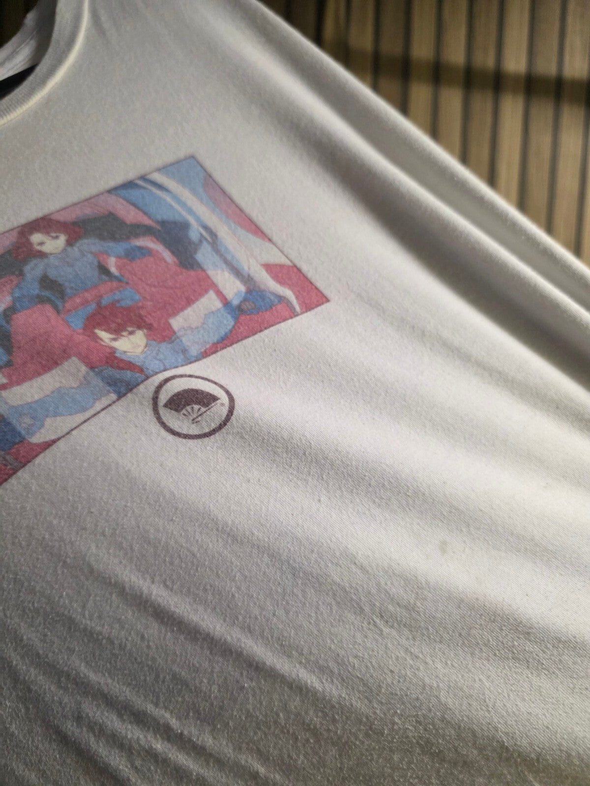 Hanes Otakon 2018 Anime Graphic T-Shirt White Large