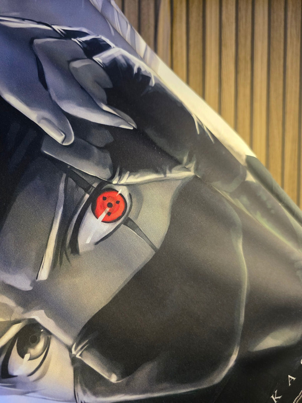 Anime Graphic Kakashi T-Shirt Black White XL