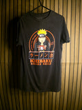 Naruto Ichiraku Ramen Shop Graphic T-Shirt Black Size S