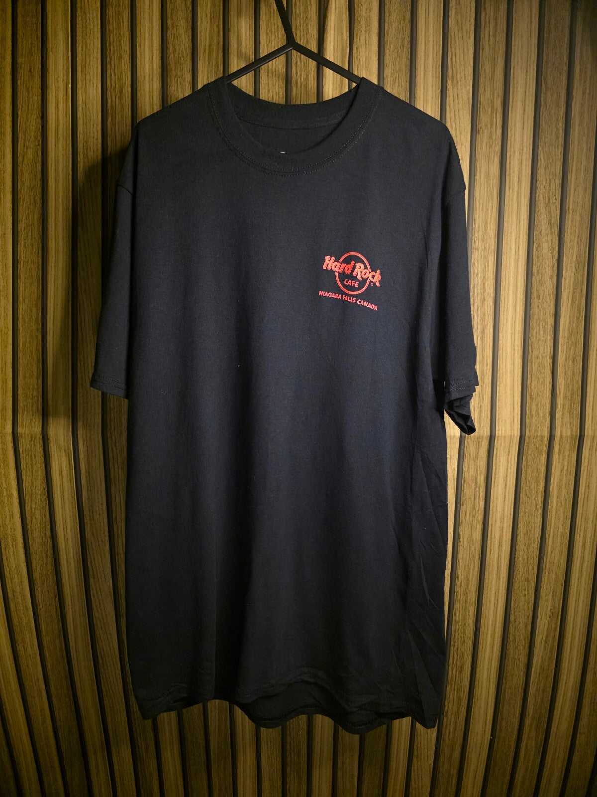 Hard Rock Cafe Niagara Falls Canada Black Graphic T-Shirt Size M