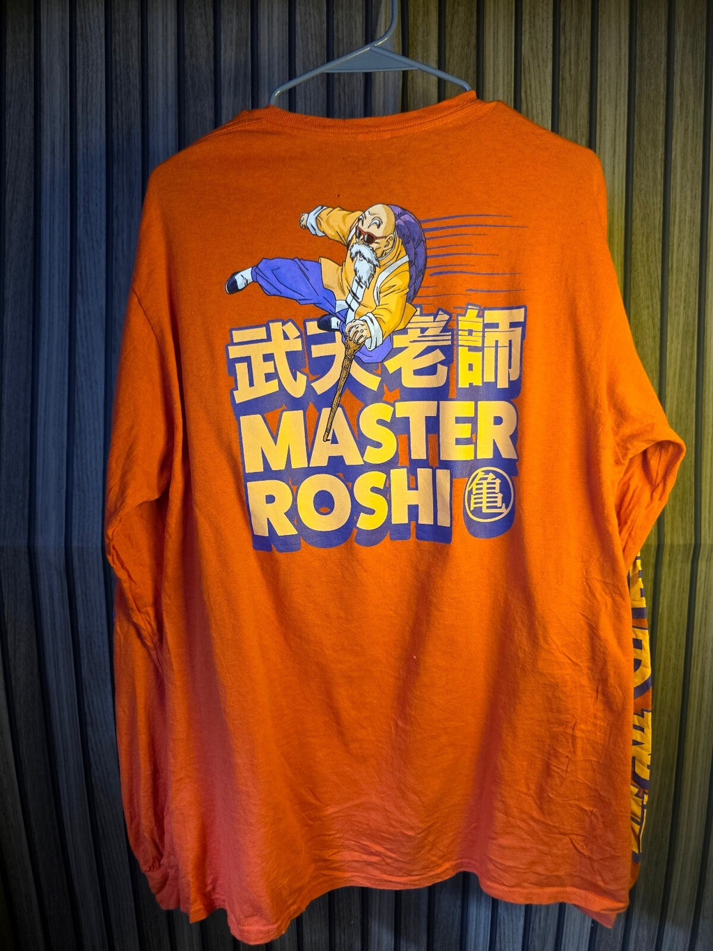 Dragon Ball Z Master Roshi Long Sleeve T-Shirt Orange L