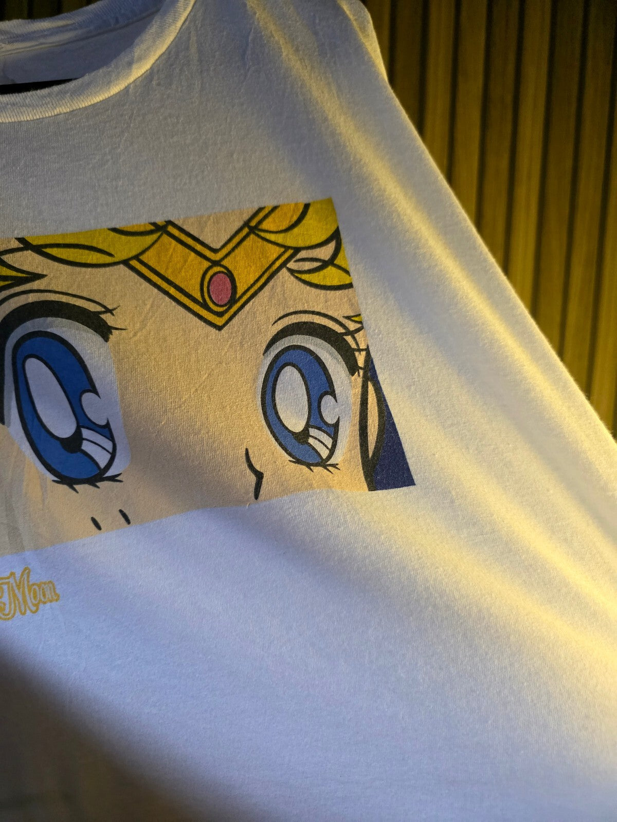 Sailor Moon Graphic T-Shirt White 2XL Cotton