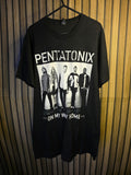 Pentatonix On My Way Home Tour Black Graphic T-Shirt Medium