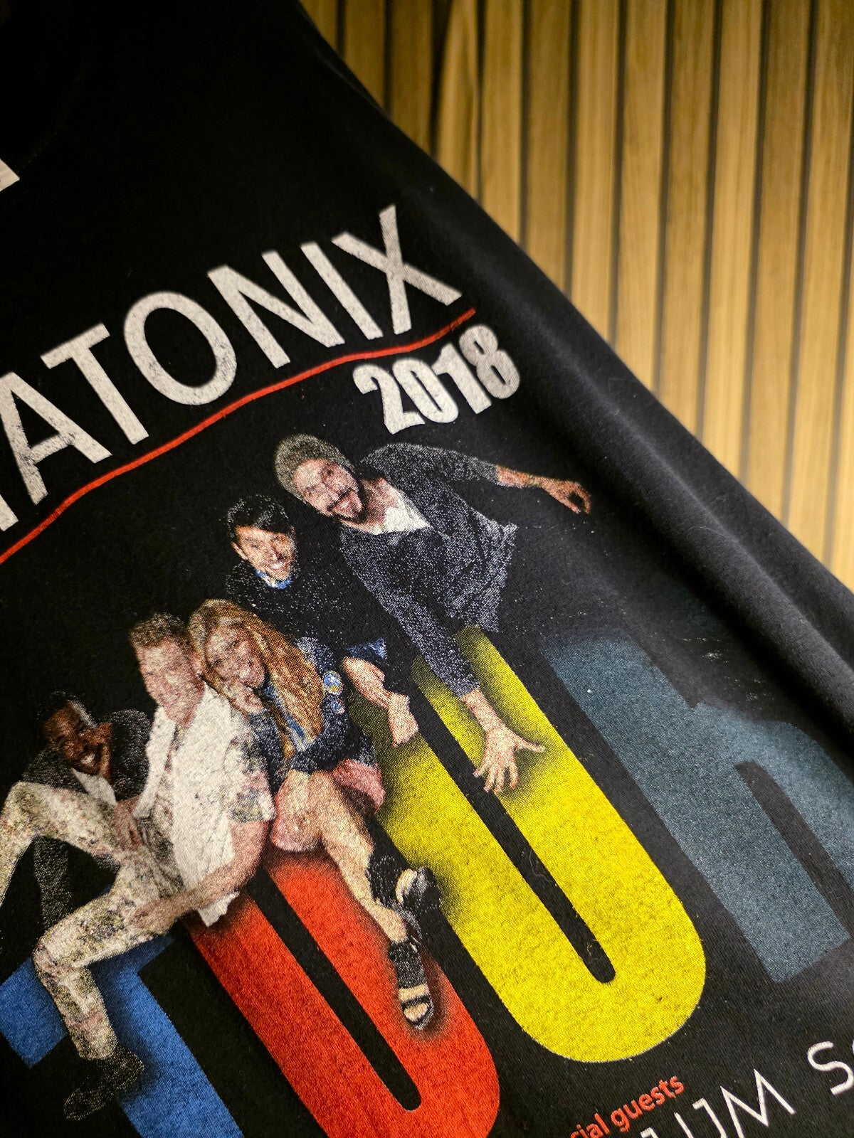 Pentatonix 2018 Tour Black Graphic T-Shirt Size M