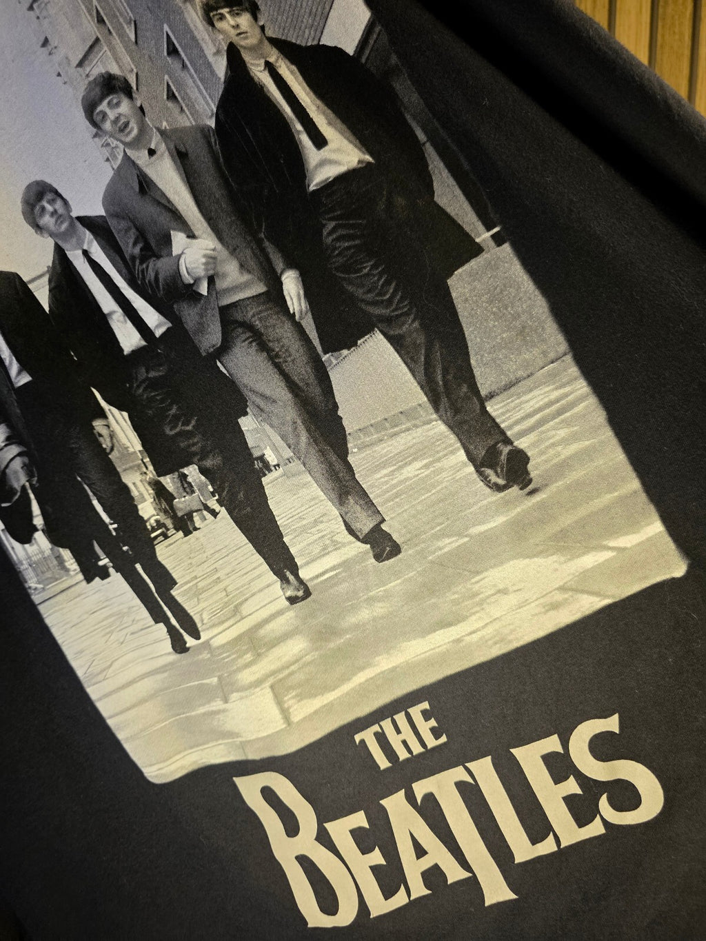 The Beatles Graphic T-Shirt Black XL Cotton