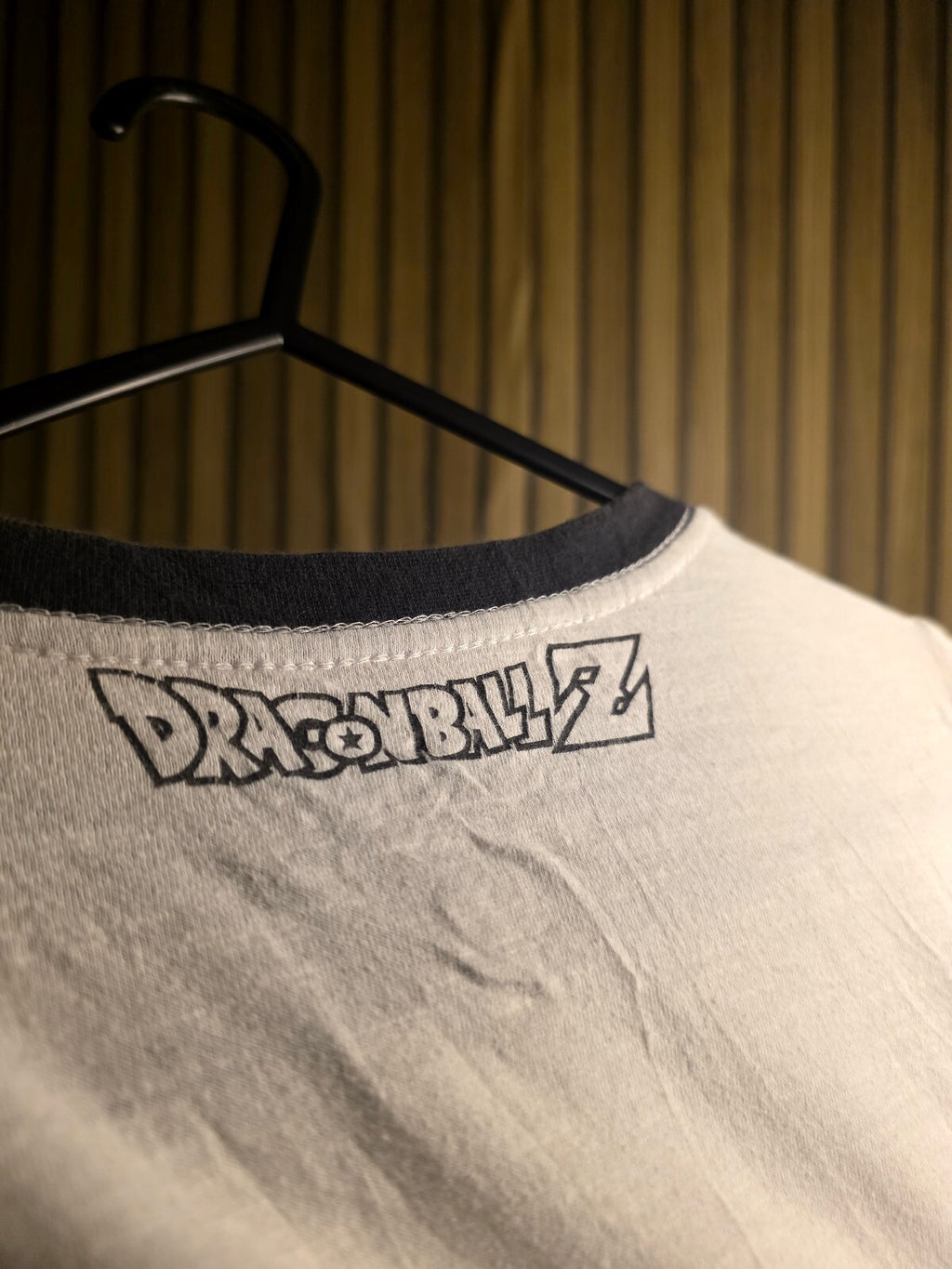 Dragon Ball Z Kids T-Shirt Cartoon Characters White Black Size 8