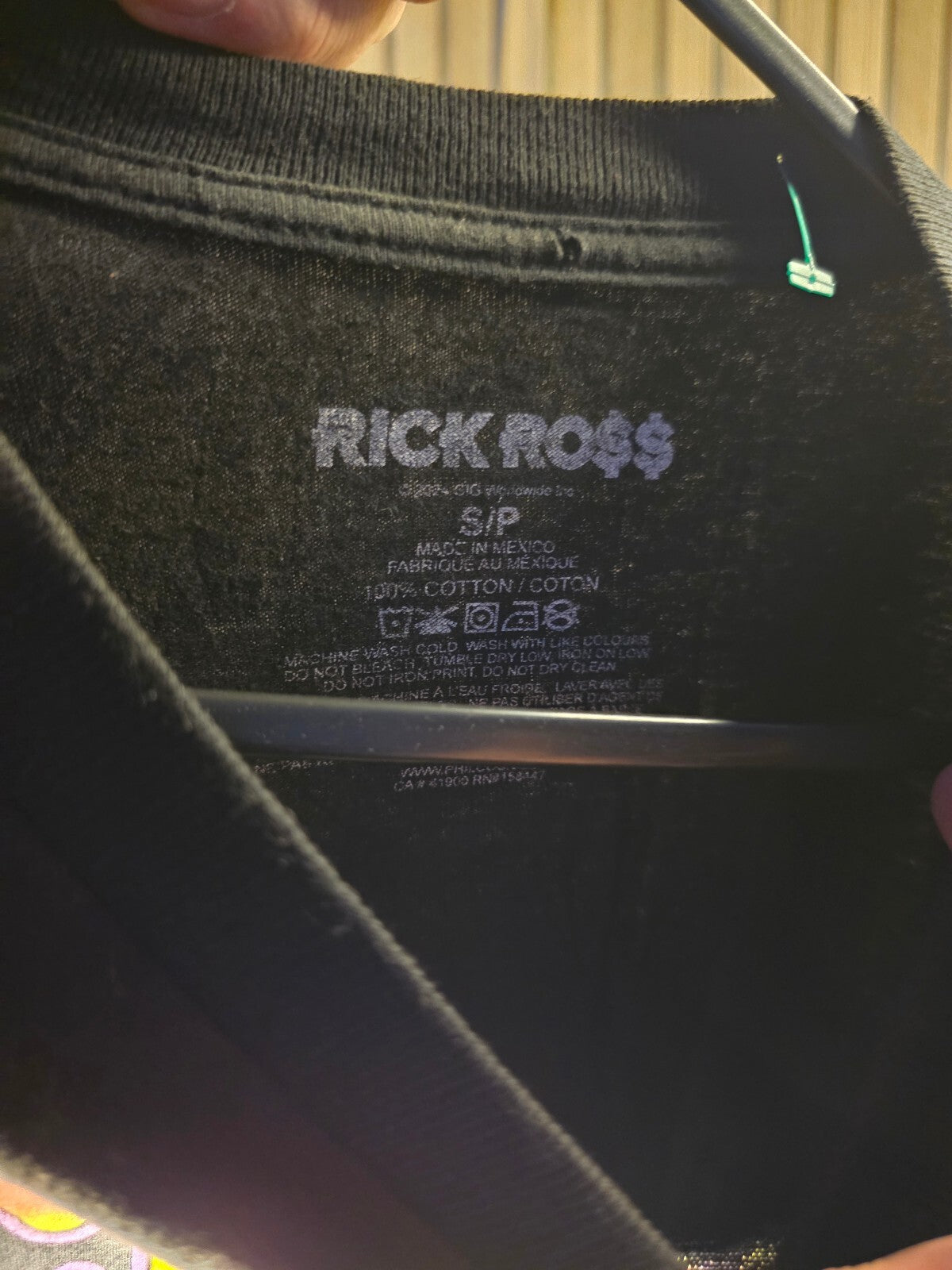 Rick Ross The Boss Graphic T-Shirt Black S/P