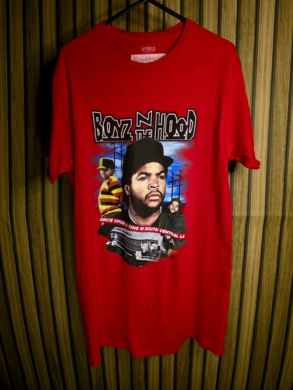 Hybrid Apparel Boyz N The Hood Graphic T-Shirt Red Size S
