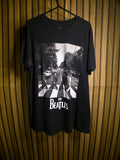 The Beatles Abbey Road Black Graphic T-Shirt Size M Medium